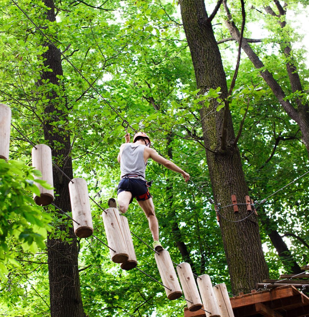 Actividad parque aventura hotel 40 nudos avilés