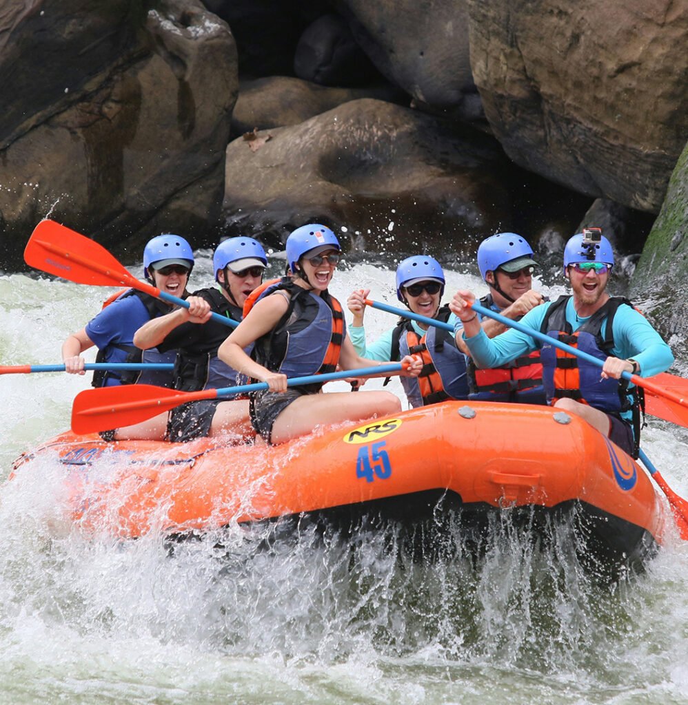 Actividad rafting hotel 40 nudos avilés